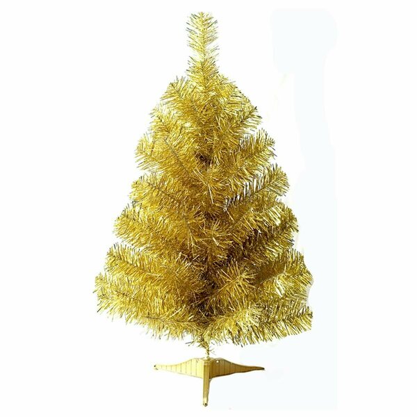 Goldengifts Gold Tabletop Tree Indoor Christmas Decor GO2741699